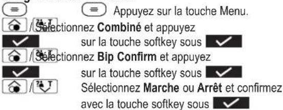 Amplicomms BigTel 280 - Régler le signal de confirmation - 1