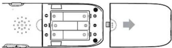 Amplicomms BigTel 280 - Inserire batterie - 1