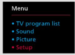 BANG & OLUFSEN BeoVision MX 4200 - MENU - 11
