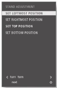 BANG & OLUFSEN BeoVision 4103 - POSITIONS PIED - 3