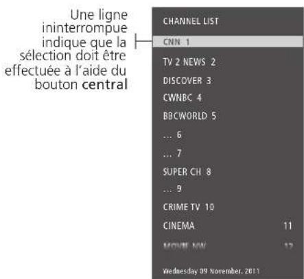 BANG & OLUFSEN BeoPlay V140 - Parcourir les pages du menu - 1