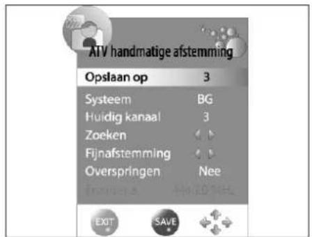 Terris LCD 2292 - MET DE HAND ZENDERS ZOEKEN VOOR ANALOGE ONTVANGST - 1