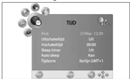 Terris LCD 2292 - IN- EN UITSCHAKELTIJD - 1