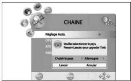 Terris LCD 2292 - MÉMORISATION AUTOMATIQUE DES CHÂINES - 1