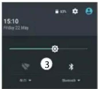 ARCHOS 50e Neon - A mobil adatátvitel aktiválása/deaktiválása - 2