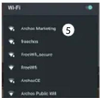 ARCHOS 50e Neon - Connessione Wi-Fi - 1