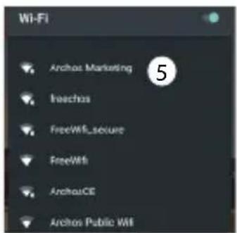 ARCHOS 50e Neon - Kết nối WiFi - 1