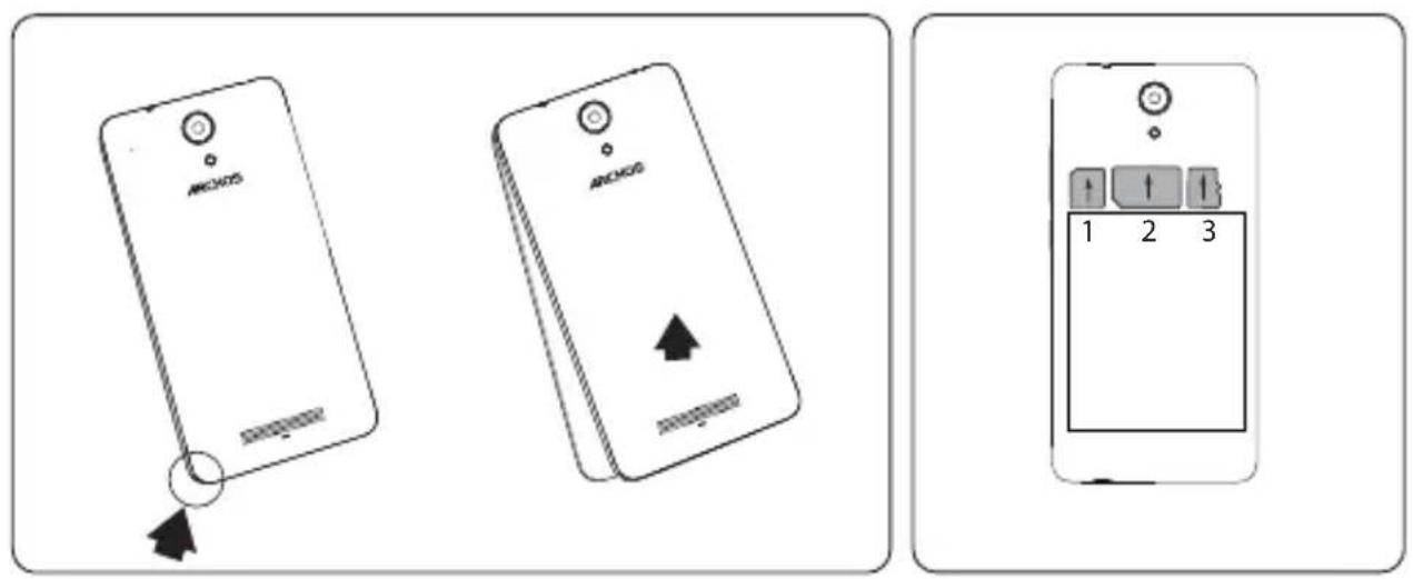 ARCHOS 50e Neon - Montaż - 1