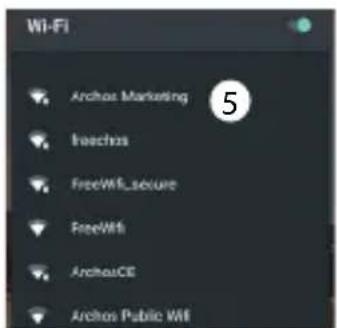 ARCHOS 50e Neon - WLAN-Verbindung - 1