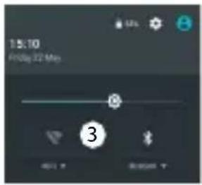 ARCHOS 50c Platinum - A mobil adatátvitel aktiválása/deaktiválása - 2