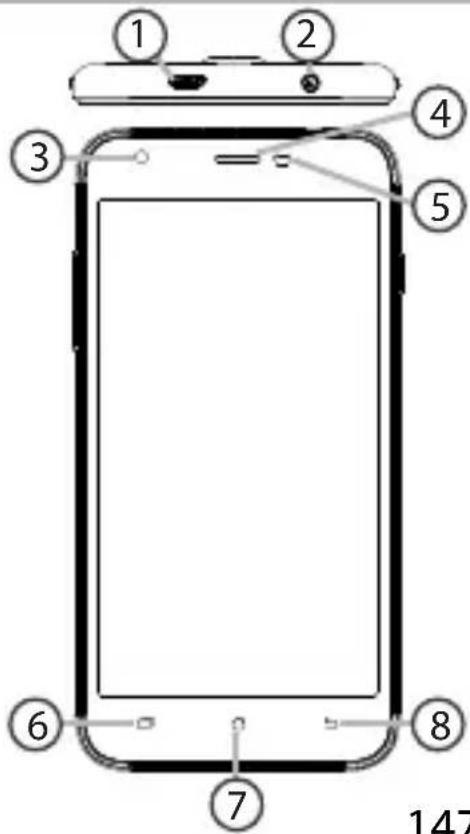 ARCHOS 50c Platinum - A telefon bemutatása - 1