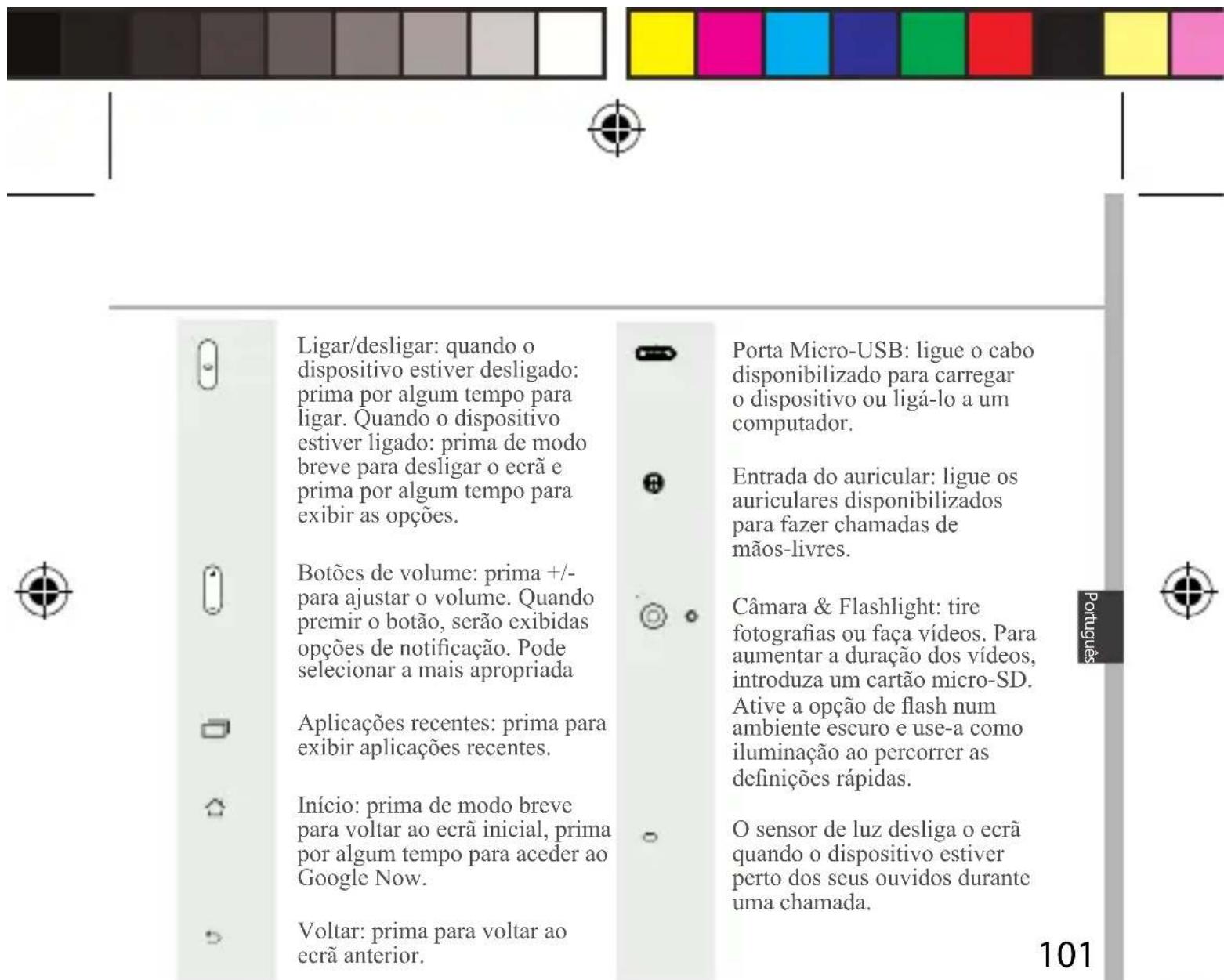 ARCHOS 50c Platinum - Descrição do dispositivo - 4