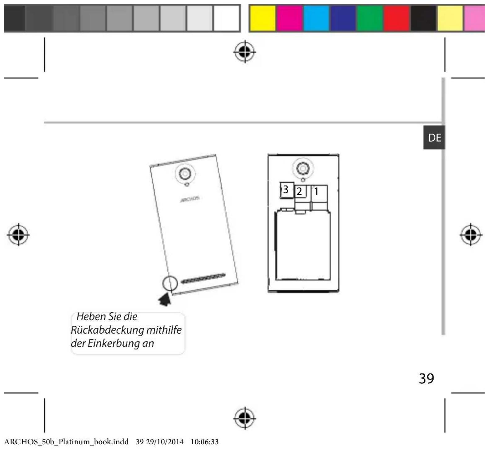 ARCHOS 50b Platinum - Tipp: - 1