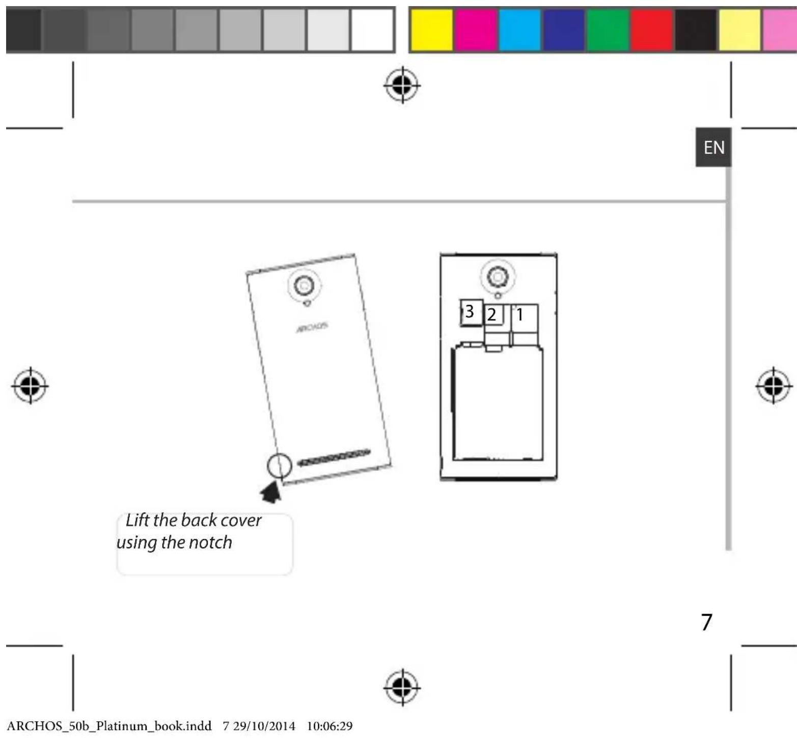 ARCHOS 50b Platinum - Closing - 2