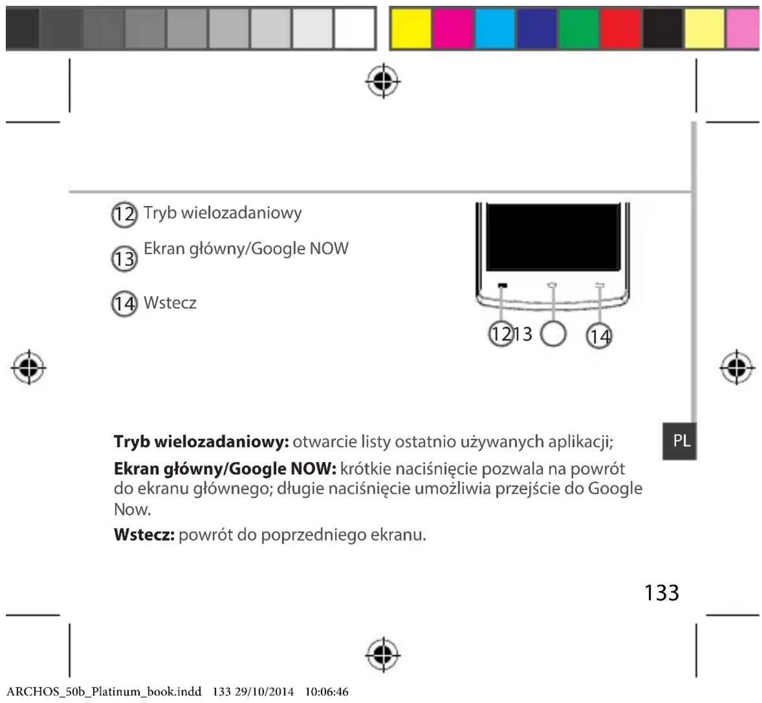 ARCHOS 50b Platinum - Opistelefonu - 2