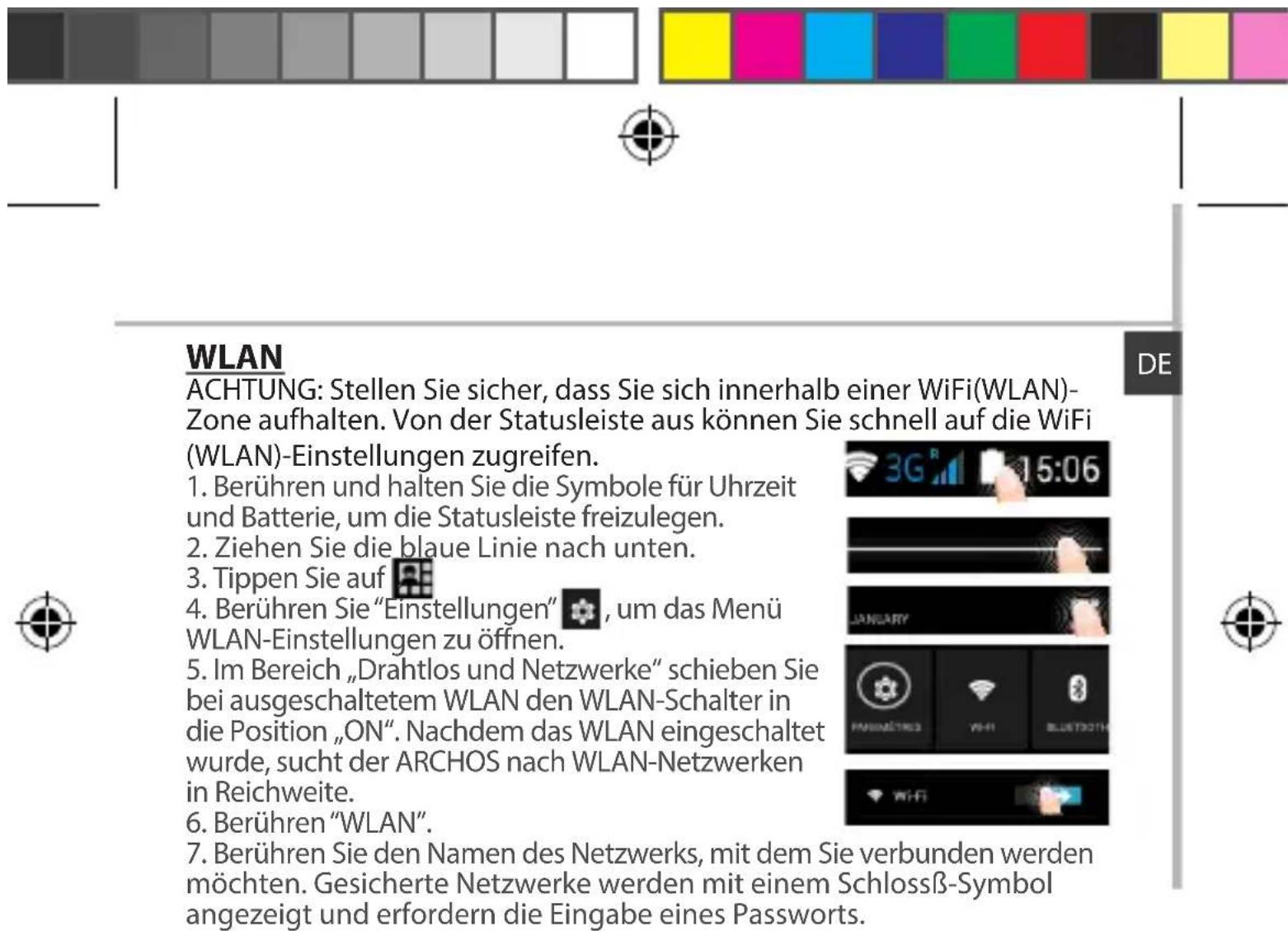 ARCHOS 50b Platinum - Tipp: - 2