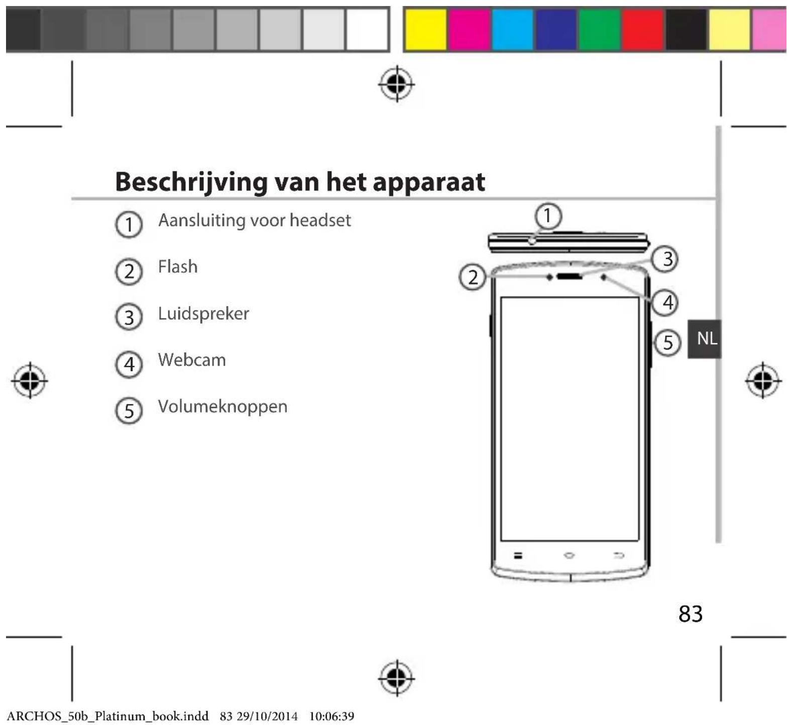 ARCHOS 50b Platinum - Inhoud van de verpakking - 2