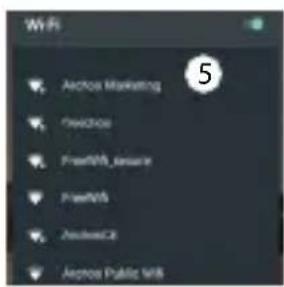 ARCHOS 50d Helium - WiFi connection - 3