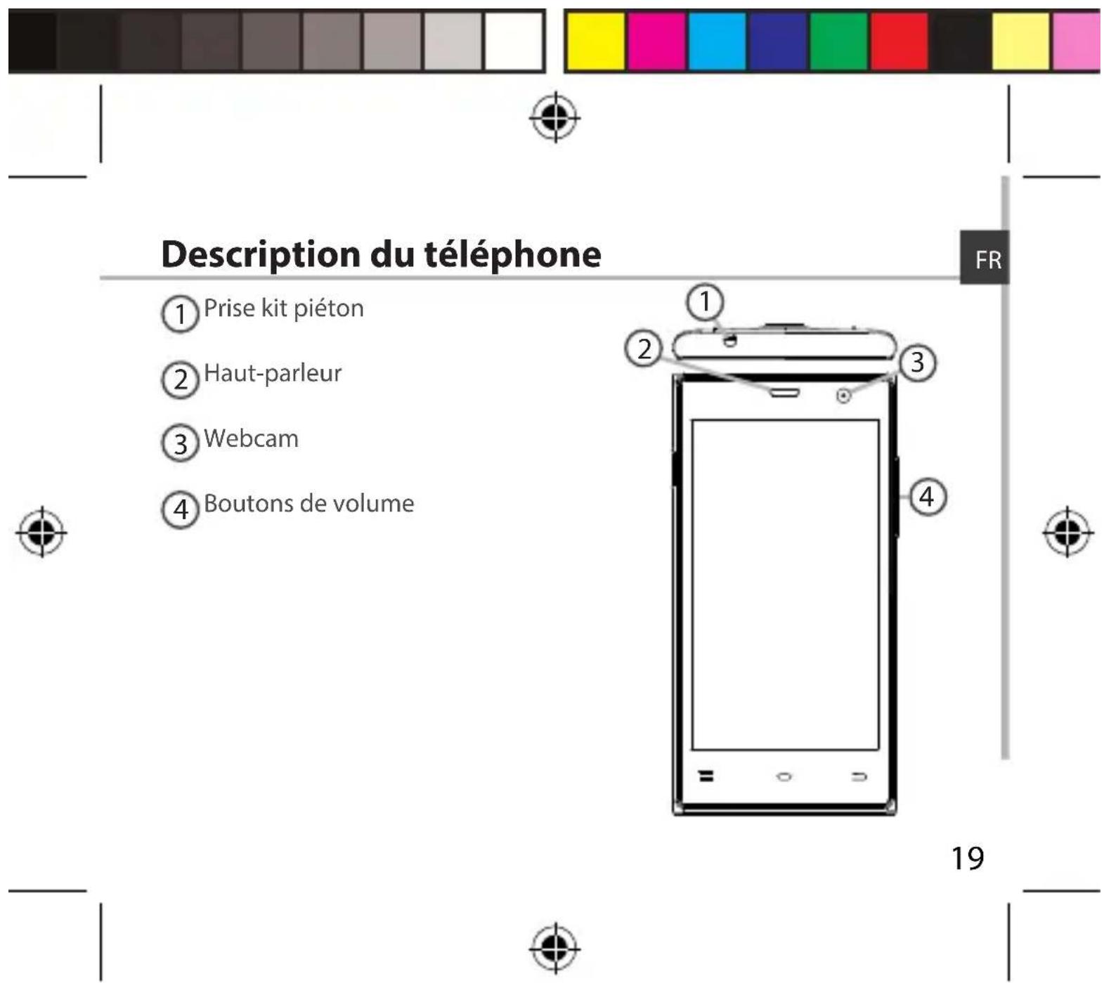ARCHOS 45c Platinum - Contenu de la boîte - 1