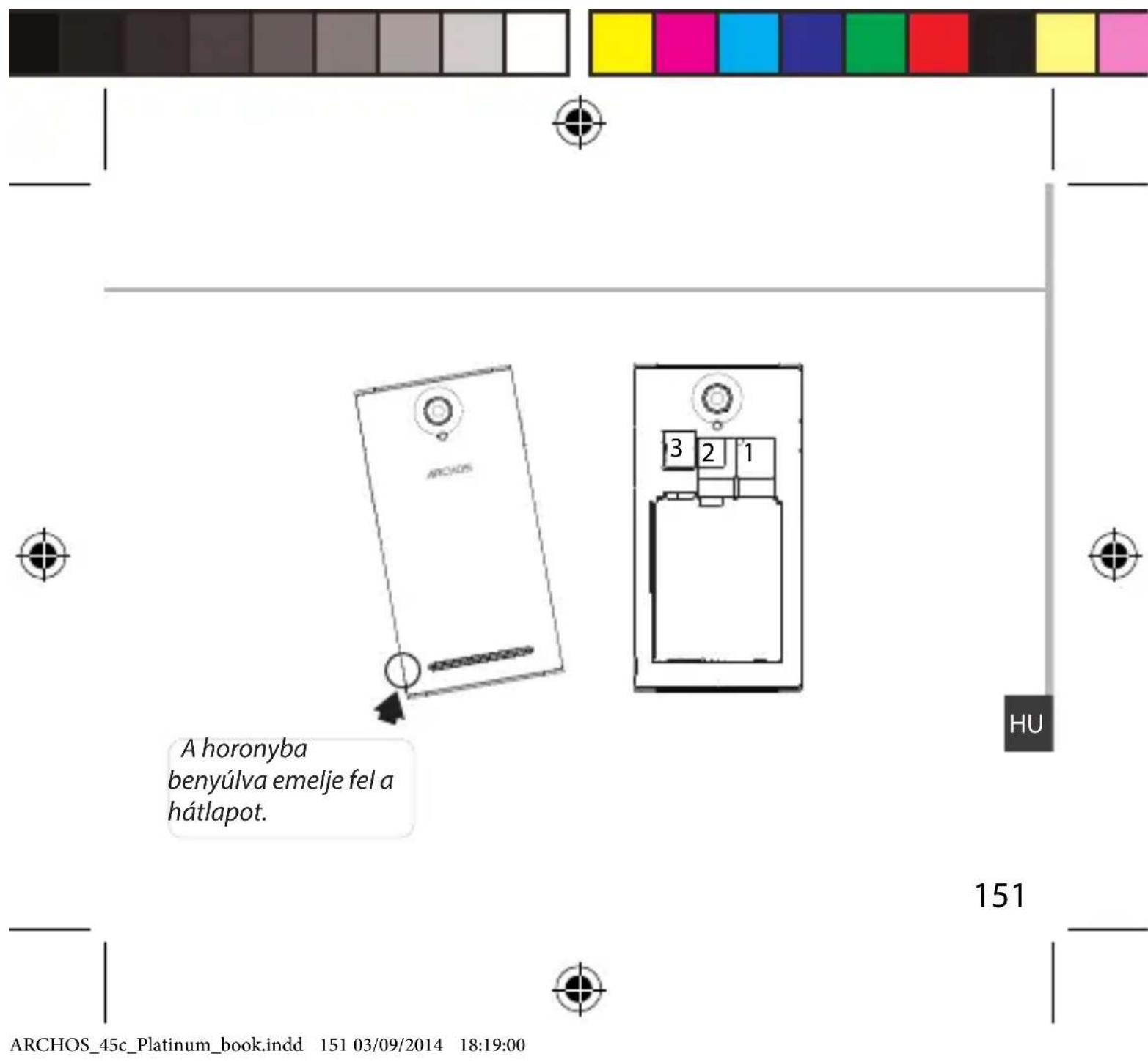 ARCHOS 45c Platinum - Tipp: - 1