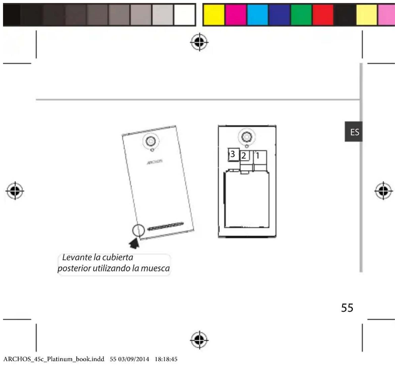 ARCHOS 45c Platinum - Consejos: - 2