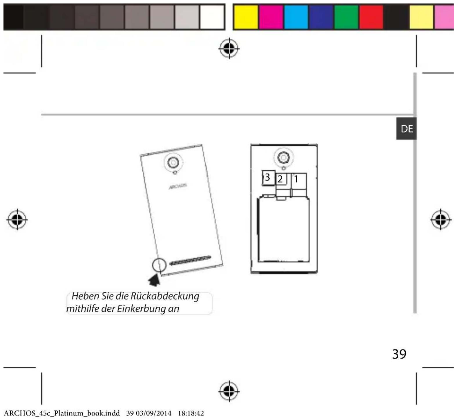 ARCHOS 45c Platinum - Tipp: - 2