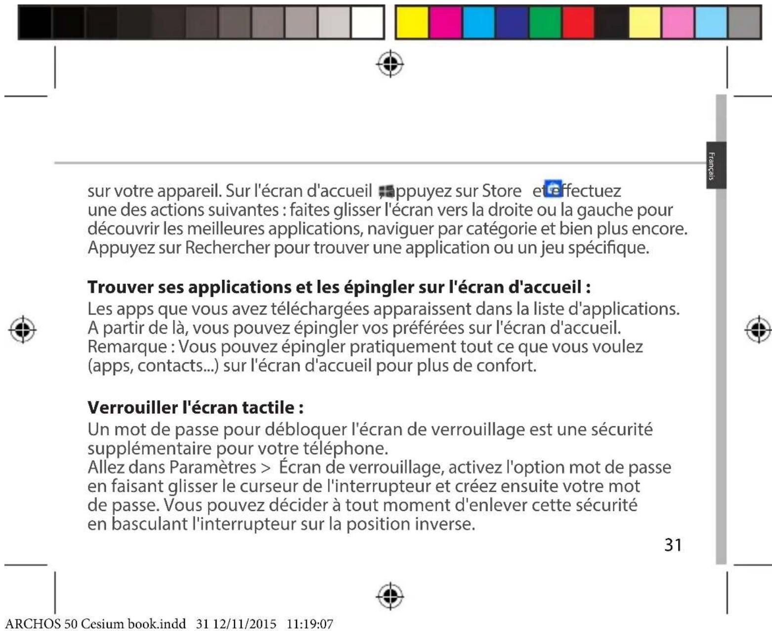 ARCHOS 50 Cesium - Faire son shopping sur le Windows Phone Store : - 2
