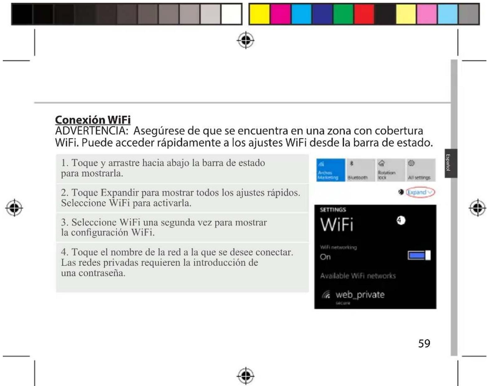 ARCHOS 50 Cesium - Encendido - 5