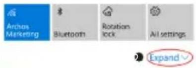 ARCHOS 50 Cesium - Mobiele data inschakelen/uitschakelen - 1