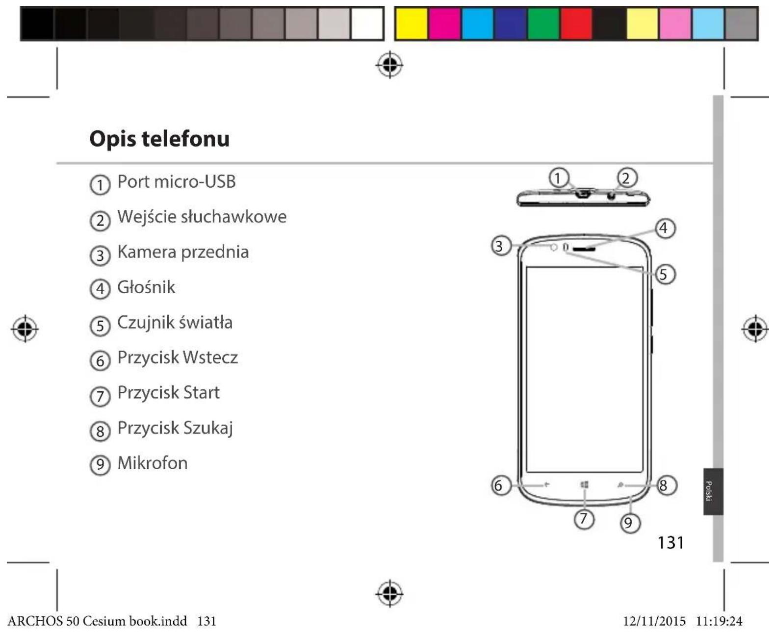 ARCHOS 50 Cesium - Zawartość opakowania - 2