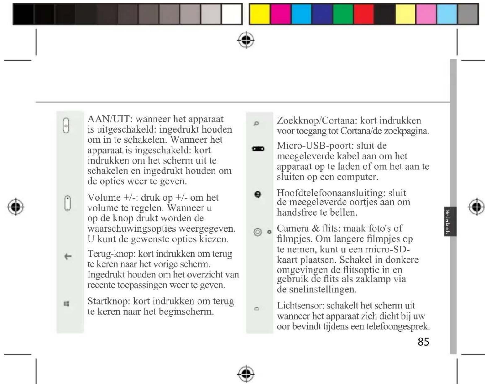 ARCHOS 50 Cesium - Beschrijving van de telefoon - 4