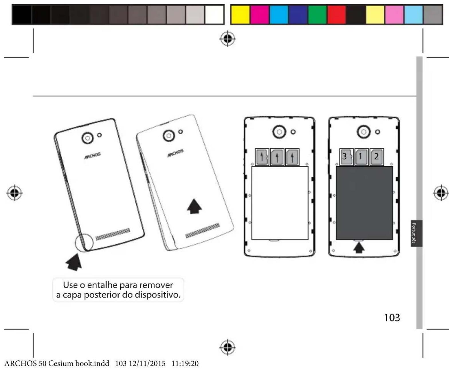 ARCHOS 50 Cesium - Descrição do telemóvel - 9