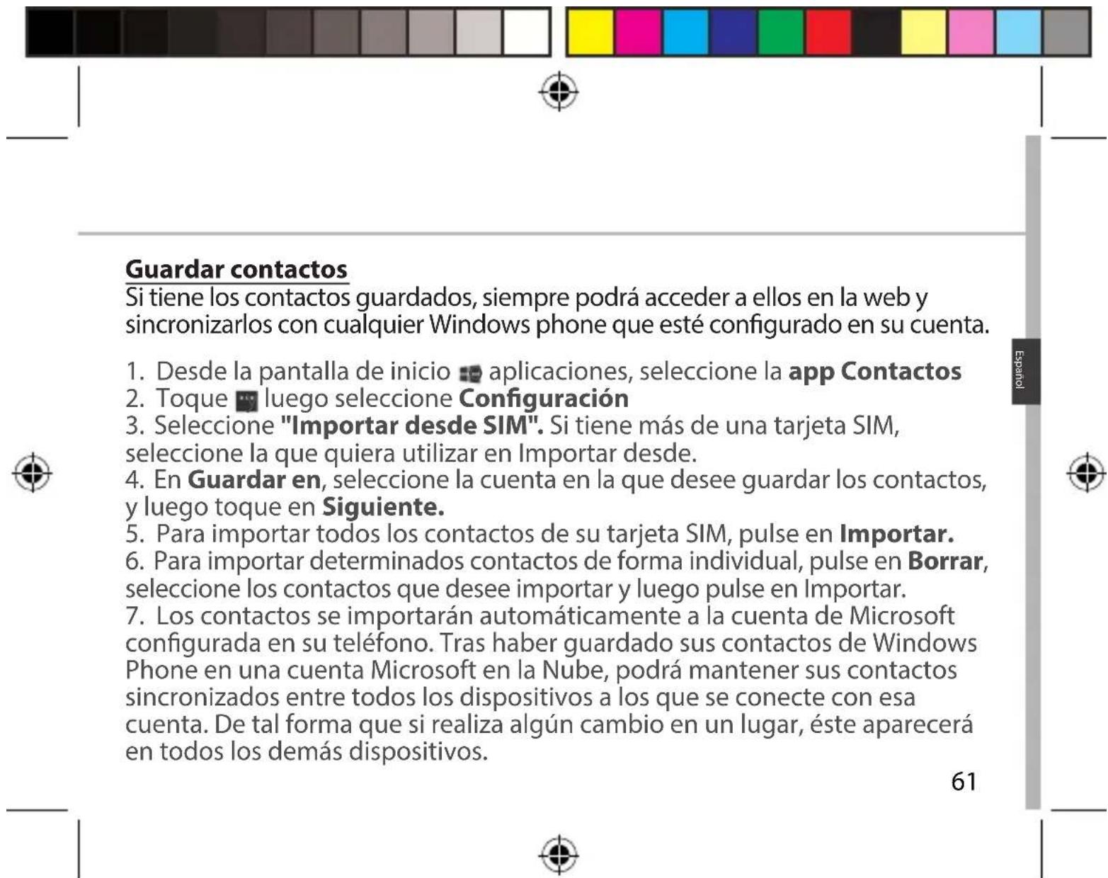 ARCHOS 50 Cesium - Adición de una cuenta - 4