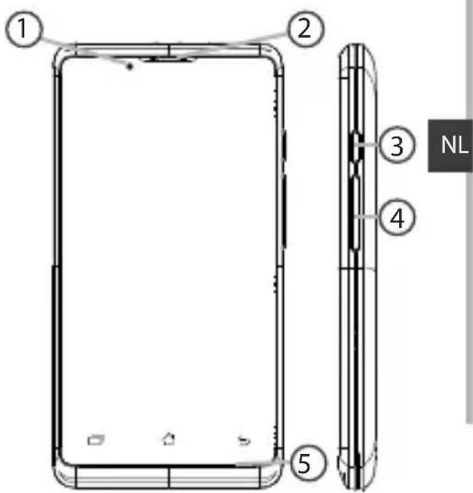 ARCHOS 40c Titanium - Beschrijving van het apparaat - 1