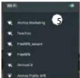 ARCHOS 40 Helium - Ligação Wi-Fi - 2