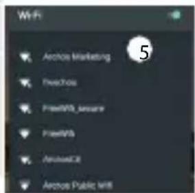 ARCHOS 40 Helium - Connexion WiFi - 2