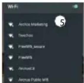 ARCHOS 40 Helium - Wi-Fi kapcsolat - 4