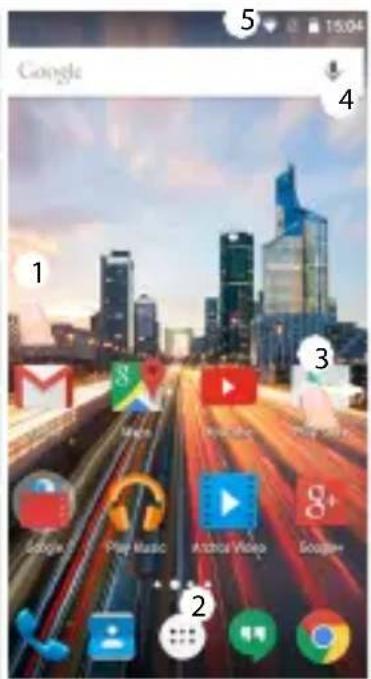 ARCHOS 40 Helium - Na ekranie glównym - 3