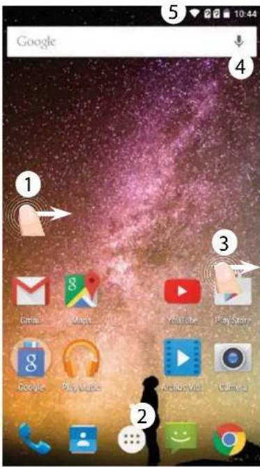 ARCHOS 40 Power - Sur votre écran d'accueil - 2