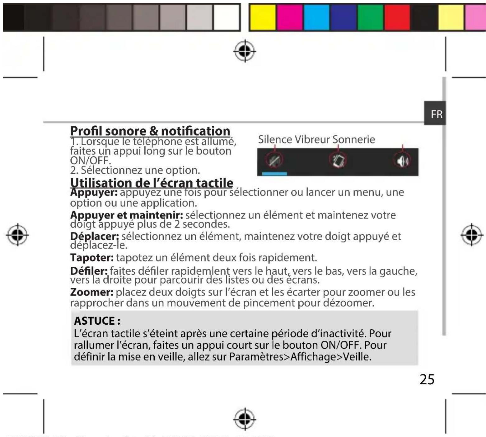 ARCHOS 50c Neon - Eteindre - 2