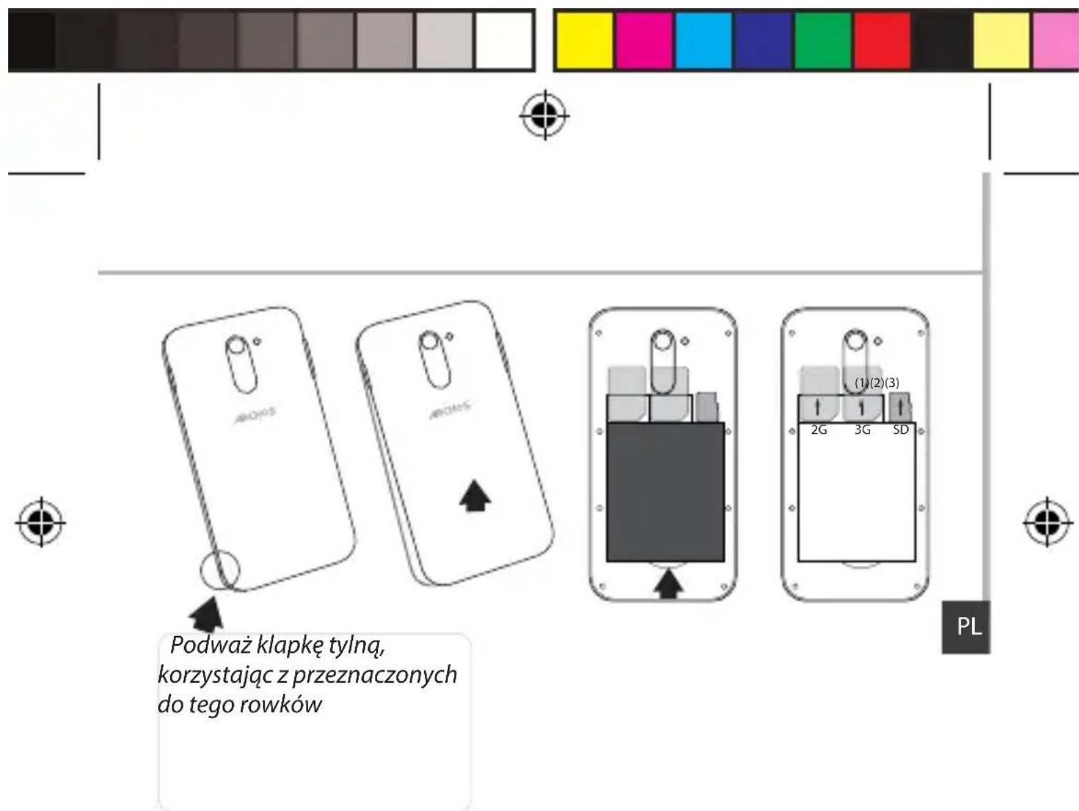 ARCHOS 50c Neon - Wskazówka: - 2