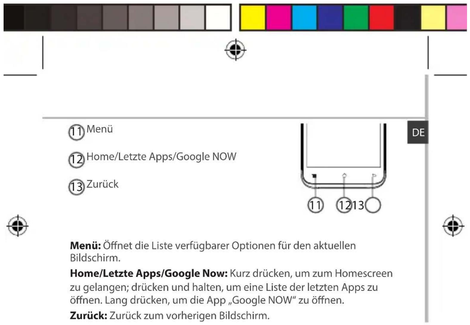 ARCHOS 50c Neon - Beschreibung des Geräts - 4