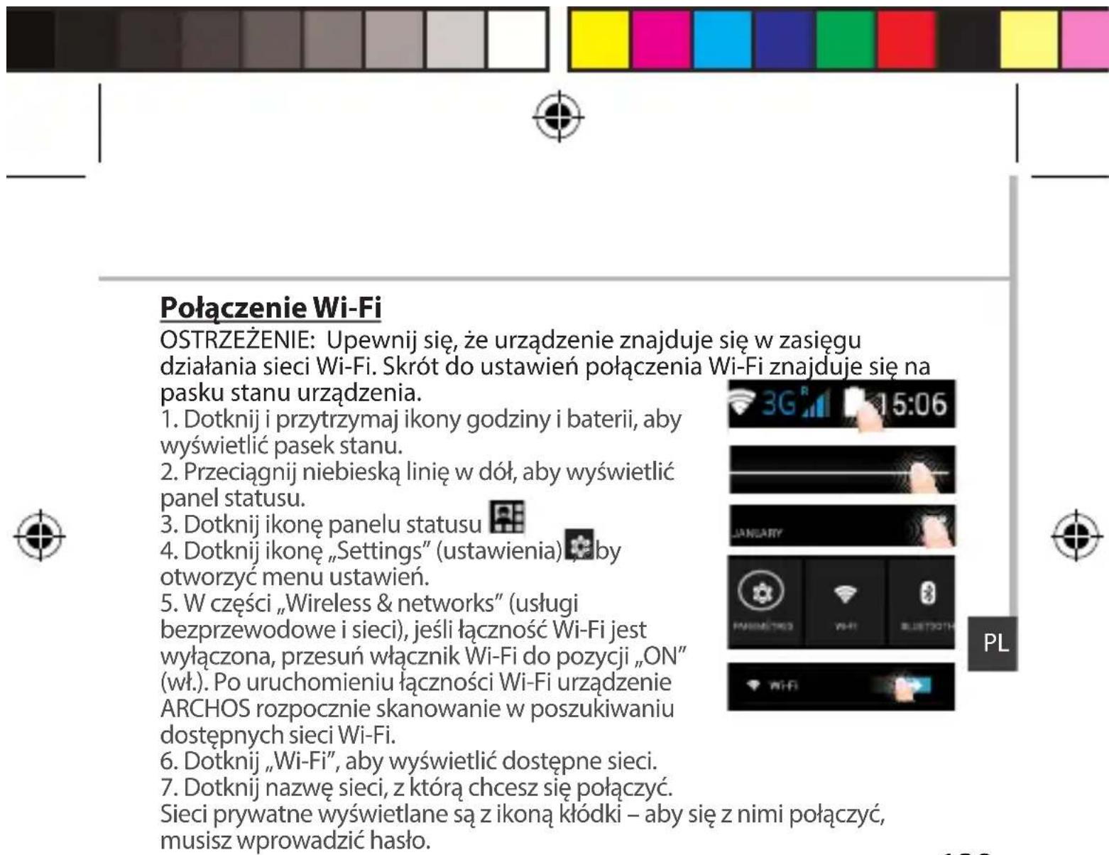 ARCHOS 50c Neon - Wskazówka: - 2