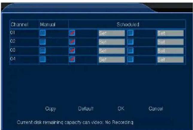 Perel CCTVSET2 - Geprogrammeerde opname - 1