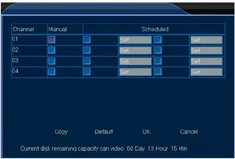 Perel CCTVSET2 - Gravação Manual - 1