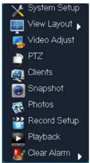 Perel CCTVSET2 - Menu Operation - 2