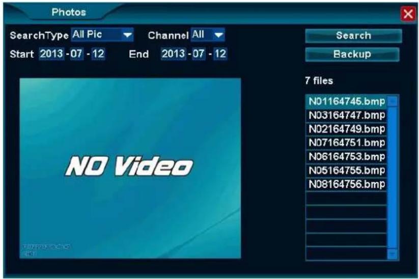 Perel CCTVSET2 - Een opgeslagen snapshot zoeken - 1