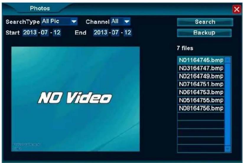 Perel CCTVSET2 - Gespeicherten Snapshot suchen - 1