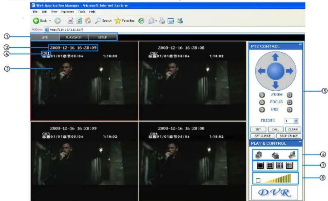 Perel CCTVSET10 - Ecrã principal - 1