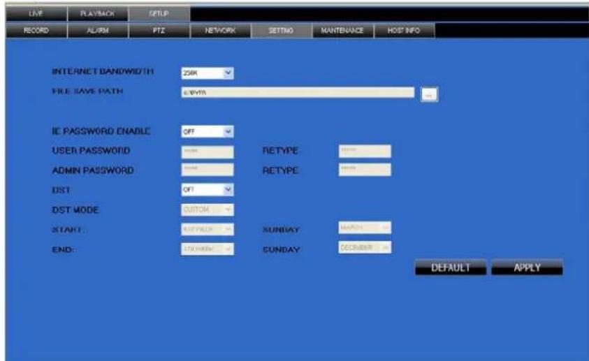 Perel CCTVSET10 - SETTING - 1